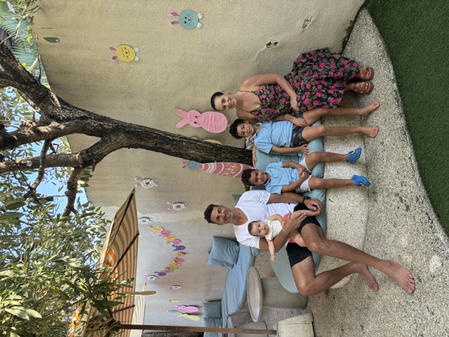 The Amer family together