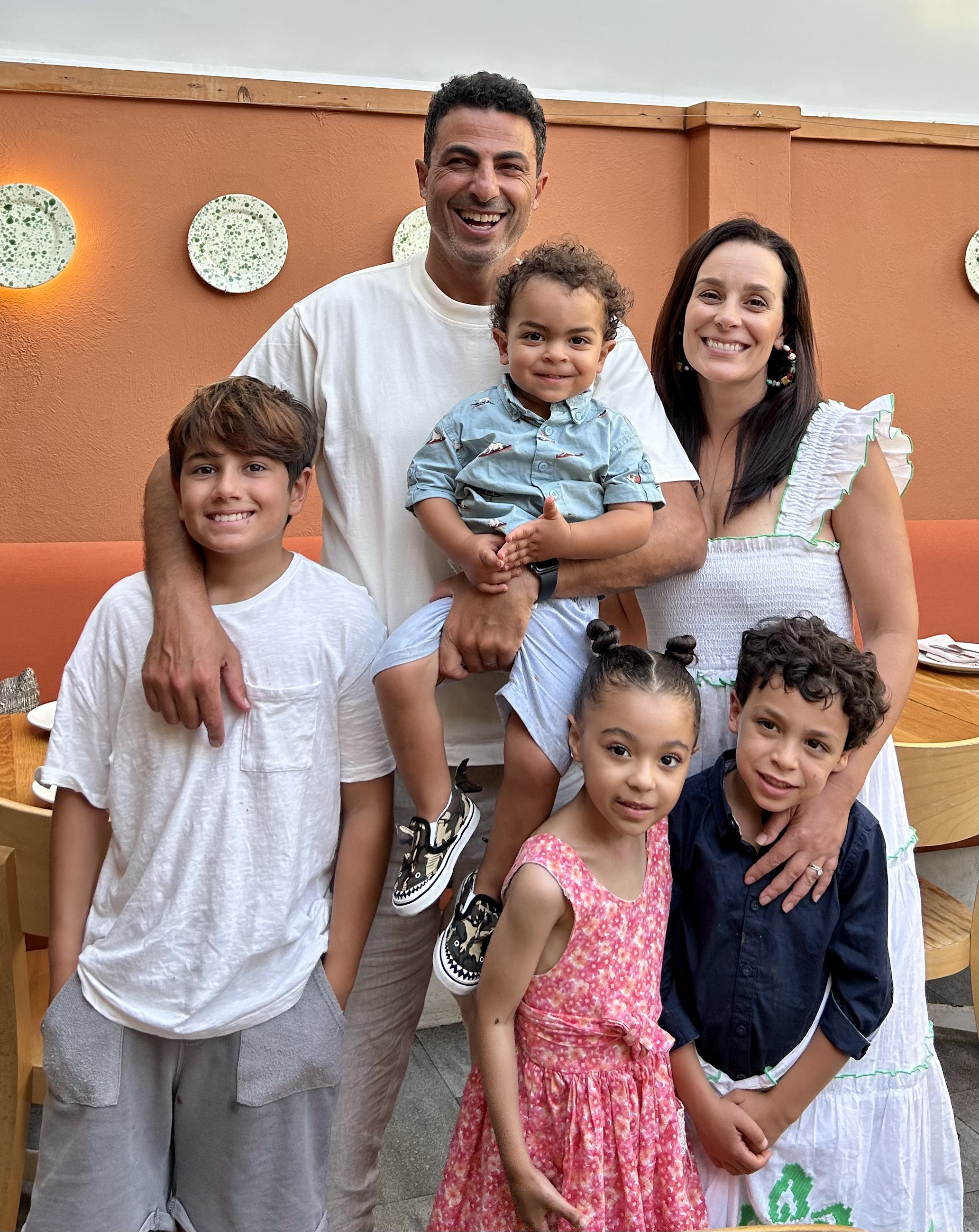The Amer family together